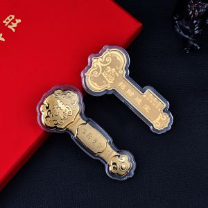 旺事(shì)如(rú)意 純金(jīn)鑰匙如(rú)意會(huì)銷商務禮品定制(zhì)