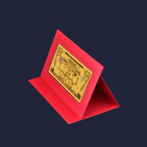 2019豬年(nián)紅(hóng)包金(jīn)豬送福10mg金(jīn)鈔