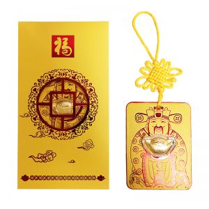 0.05g金(jīn)元寶車(chē)挂 創意卡片汽車(chē)挂件(jiàn) 999純金(jīn)車(chē)挂
